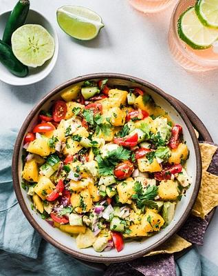 Easy Mango Avocado Salsa