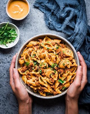 Creamy Chipotle Sweet Potato Pasta