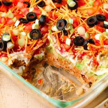 Vegan 7 Layer Dip