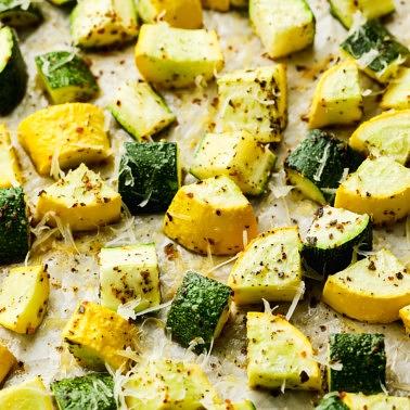 Roasted Squash and Zucchini