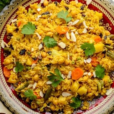 Easy Vegan Biryani