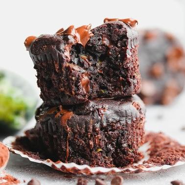 Chocolate Zucchini Muffins