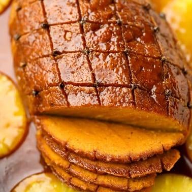 Vegan Ham Roast with Maple Glaze