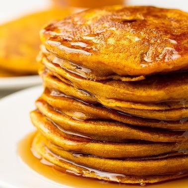 Vegan Pumpkin Pancakes