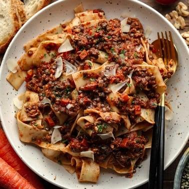 1-Pot Lentil Bolognese