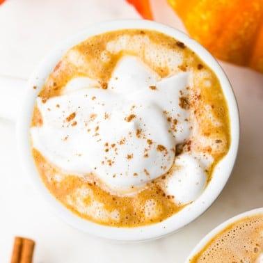 Vegan Pumpkin Spice Latte