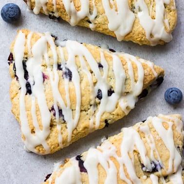 Vegan Blueberry Scones