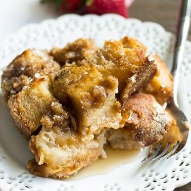 Vegan French Toast Casserole