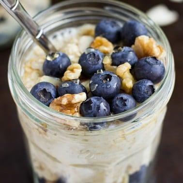 Simple Vegan Overnight Oats