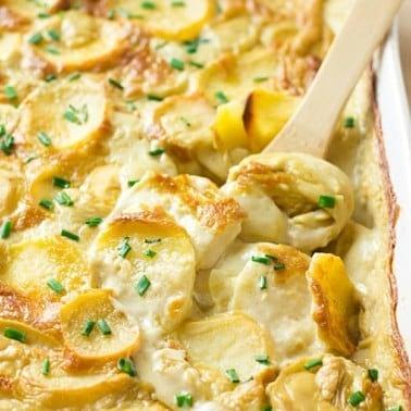Vegan Scalloped Potatoes