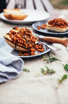 Miso & Molasses Baked Beans