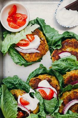 Golden Split Pea Patties