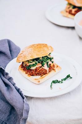 Bloody Mary Quinoa Veggie Burgers