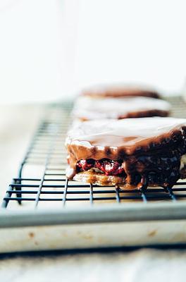 No Bake Vegan Wagon Wheels