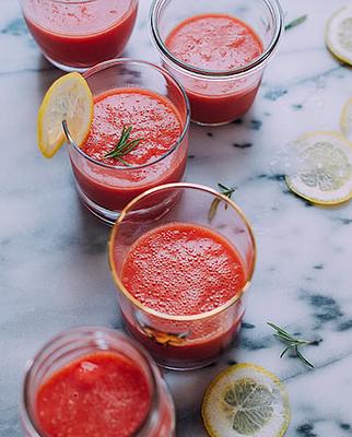 Frozen Rosemary Watermelon-ade