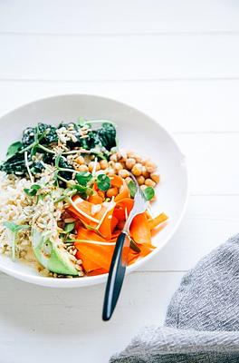 Sara’s Amazing Tahini Dressing & Hippie Bowl