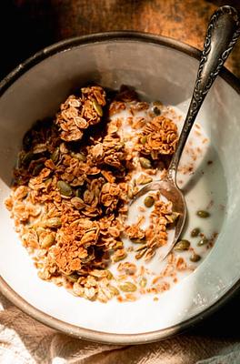 Toasty Maple Cinnamon Pumpkin Seed Granola