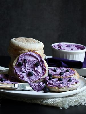 Vegan Blueberry Cream Cheese