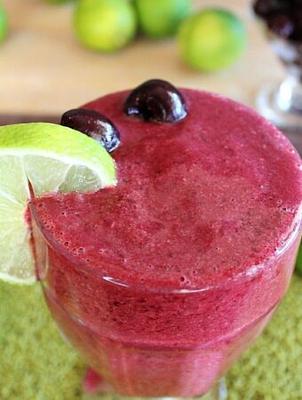 Cherry Lime Slushie