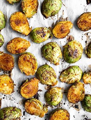 Best Roasted Brussels Sprouts (Oil-free!)