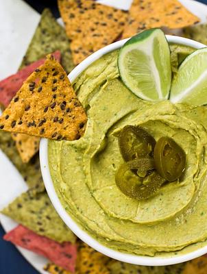 Avocado Hummus (Oil-free)