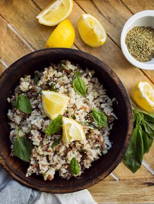 Italian Lemon Basil Wild Rice