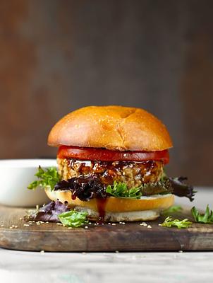 Vegan Teriyaki Burgers