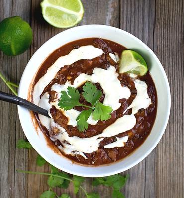 Vegan Pumpkin Chili (Oil-free!)