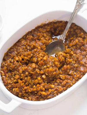 Vegan Pumpkin Red Lentil Chili