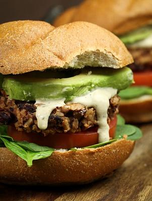 Cajun Red Beans and Rice Veggie Burgers