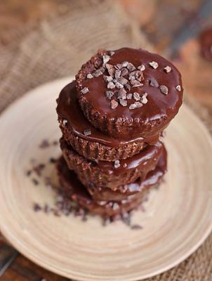 Raw Vegan Nutella Brownies