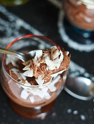 Vegan Almond Joy Pudding