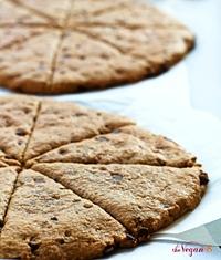 Vegan Peanut Butter Chocolate Chip Cookie Cakes