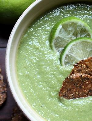 Cumin Lime Pea Soup