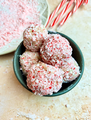 Vegan Chocolate Peppermint Truffles