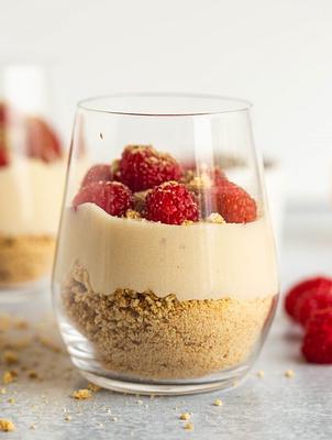 Vegan Cheesecake Pudding