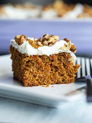 Best Vegan Carrot Cake (Oil-free!)
