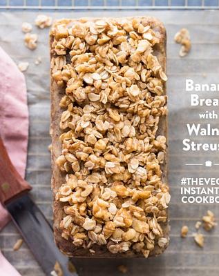 Instant Pot Vegan Banana Bread (from The Vegan Instant Pot Cookbook)