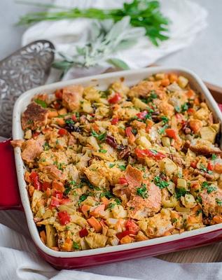 Classic Thanksgiving Stuffing (Vegan)