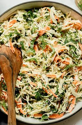 Creamy Mustard Slaw