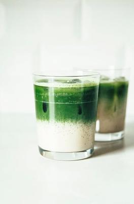 Iced Vanilla Oat Matcha Latte