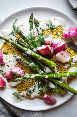 Herbed Chickpea Flour Pancakes