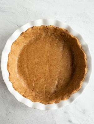 Gluten Free Vegan Pie Crust (Oil-free!)