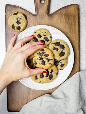 Cashew Butter Cookies (Vegan, Gluten-free)