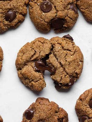 Grain-Free Vegan Chocolate Chip Cookies