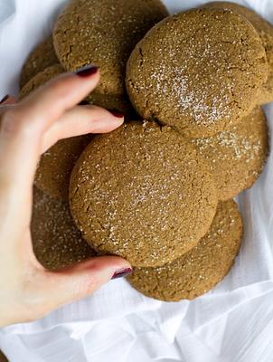 Vegan Coconut Butter Gingersnaps