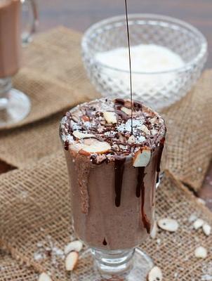 Vegan Almond Joy Milkshake