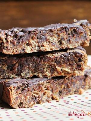 Almond Pulp Chocolate Chip Bars