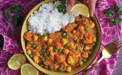 Curry Spiced Red Lentil Stew