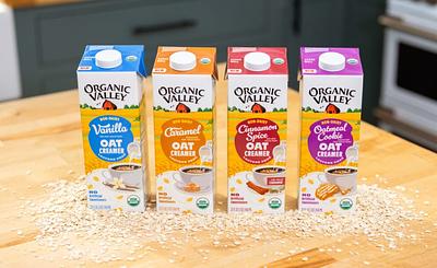 Organic Valley Enters Plant-Based Market with Organic Oat Creamers